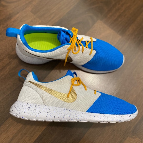 NWOT Nike  MBFS Essential Iconic White Blue Casual Men Sneakers Size 12 - Picture 10 of 13